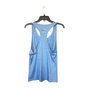Aloha Aina Poi Co. - Ke Aloha Aina Women's Tank Top - Heather Blue - Back View